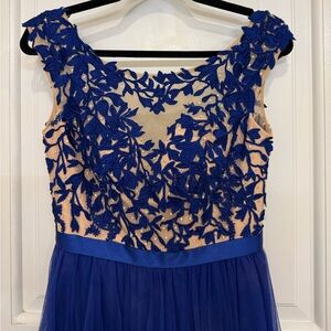 Sherri Hill Royal Blue Long Dress